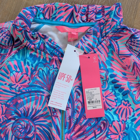 NWT Skipper Ruffle Popover in Turquoise Oasis Shelleidoscope - Picture 3 of 3